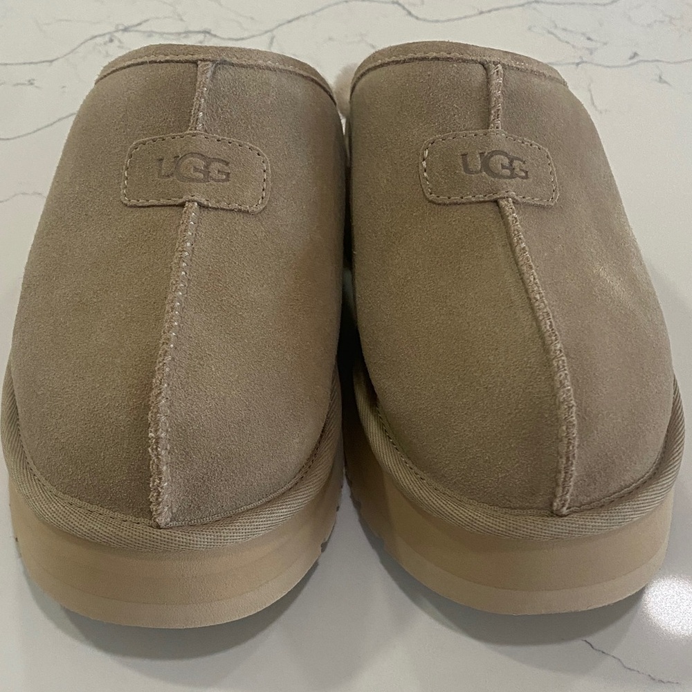 UGG Women’s Suede Mule Clogs - Taupe